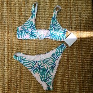🆕️ Tropical Leaf Bikini Set